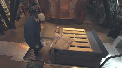 Coffee Factory Video stock 163568882