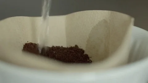 Coffee Filter 2 Stock Footage 78063933