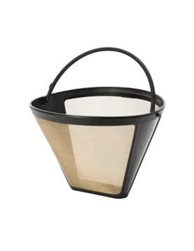 Coffee filter isolated Stock Photos