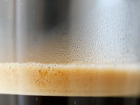 Coffee Foam Vídeo Stock 82013259