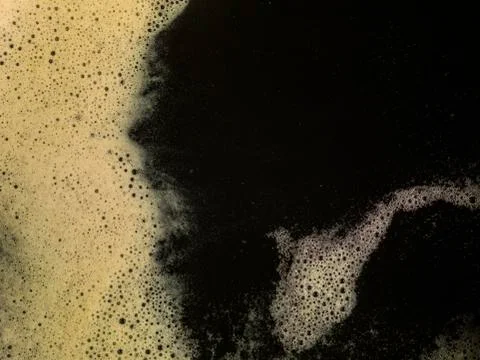 Coffee foam Stock-Fotos