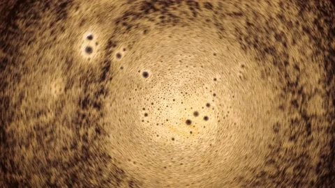 Coffee foam rotating in the cup extreme close up Stock Footage 171828705