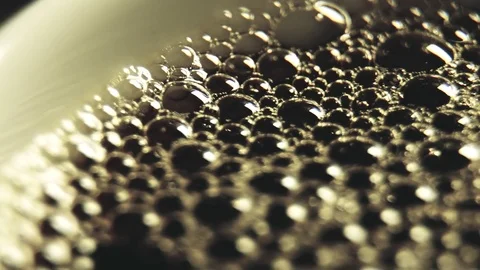 Coffee foam in slow motion Stock Footage 76249407