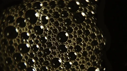 Coffee with foam in slow motion Stock Footage 76249436