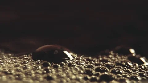 Coffee foam in slow motion Stock Footage 76249439