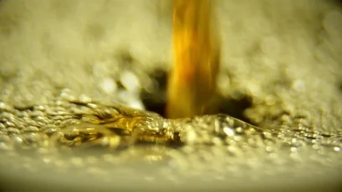 Coffee with foam in slow motion Stock Footage 76250314
