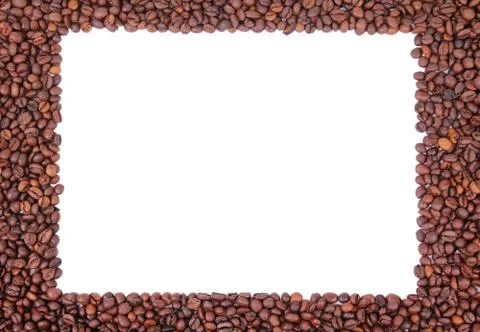 Coffee  frame 库存照片