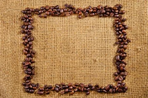 Coffee frame Foto stock