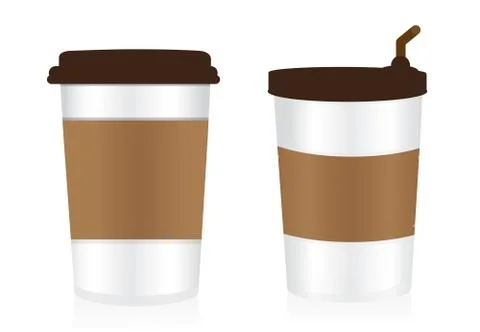 Coffee glass Stock Illustration