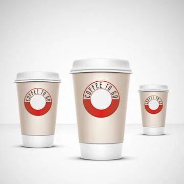 Coffee to go A coffee cup vector illustration with the words coffee to go ... Stock-Fotos