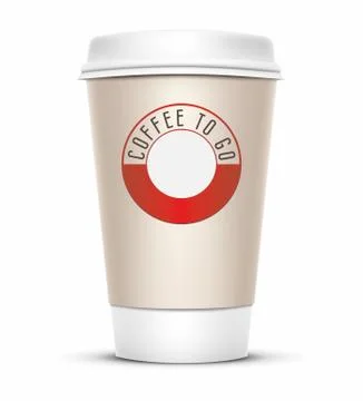 Coffee to go Illustrazione stock