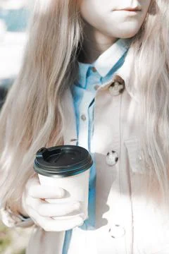 Coffee to go Foto stock