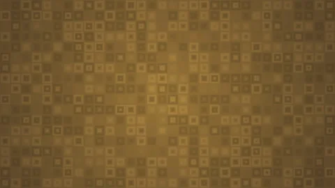 Coffee Gold Gradient Background with Blinking Square Texture Animation Stock Footage 338045957