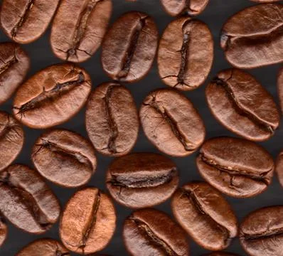 Coffee grains Foto stock