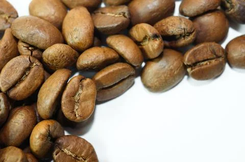 Coffee grains Stock Photos