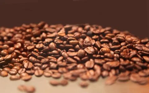 Coffee grains Stock Photos