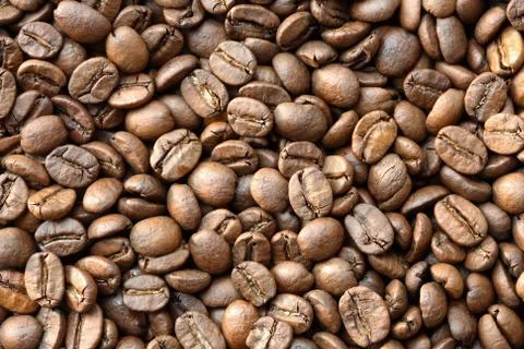 Coffee Grains Stock Photos