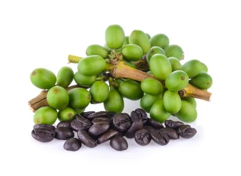 Coffee grains Stock Photos