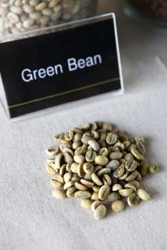 Coffee Green Beans Stock Photos