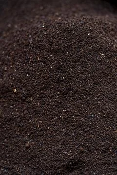 Coffee grind texture background. Foto stock