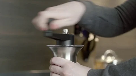 Coffee Grinder 1 Stock Footage 78064893