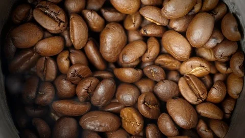 Coffee grinder. Close-up shot. Stock Footage 77829264