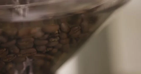 Coffee in grinder Stock Footage 65826135