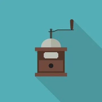 Coffee grinder icon Stock Illustration