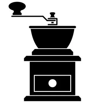 Coffee grinder icon Stock Illustration