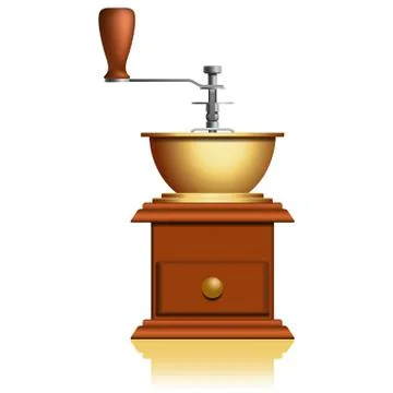 Coffee grinder Stockillustratie