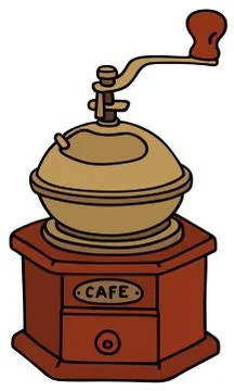 Coffee grinder Stock Illustration