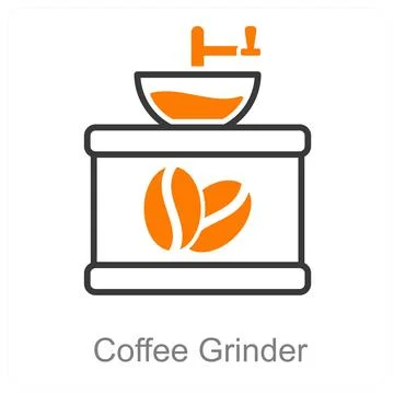 Coffee Grinder Stock Illustration