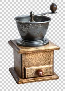 A Coffee Grinder Isolated Foto stock