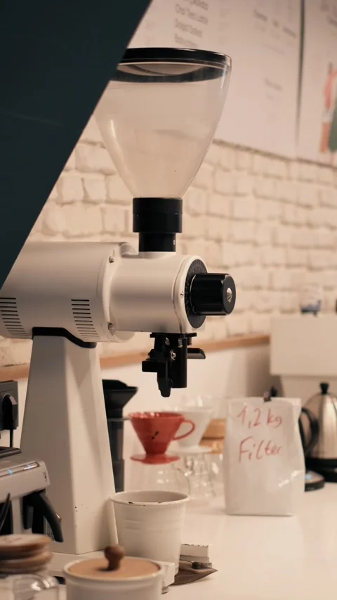 Coffee Grinder Machine 스톡 동영상 188347559