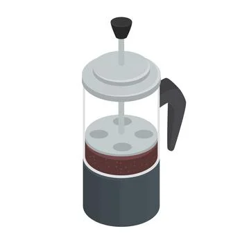 Coffee grinder machine utensil icon Stock Illustration