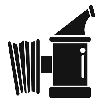 Coffee grinder with manual handle rotating beans container Illustration
