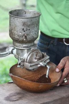 Coffee grinder Foto stock