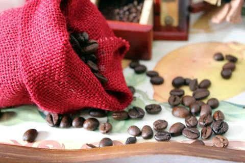 Coffee grinder Foto stock