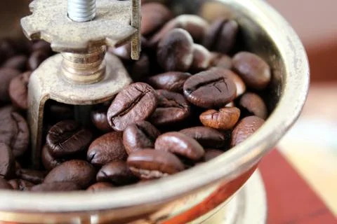 Coffee grinder Foto stock