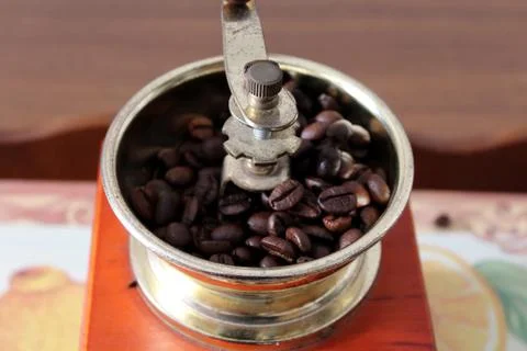 Coffee grinder Foto stock