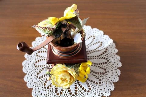 Coffee grinder Foto stock