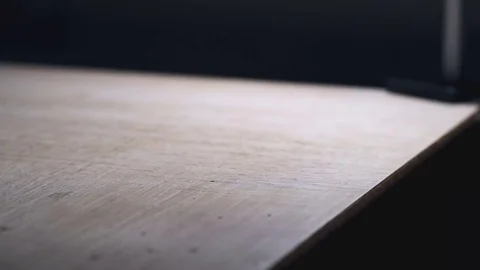 Coffee grinder put on a white table Stock Footage 73070831