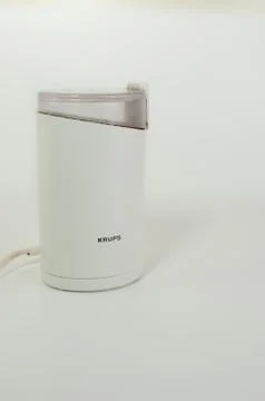 Coffee Grinder white Stock Photos