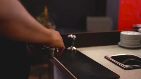 Coffee grinding Stock Footage 171029267