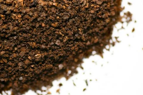 Coffee grinds Stock Photos