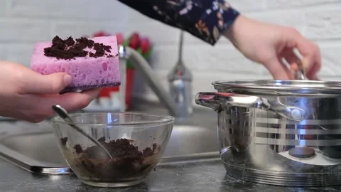 COFFEE GROUNDS 2 Stock Footage 155074819