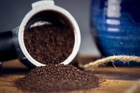 Coffee Grounds Photos