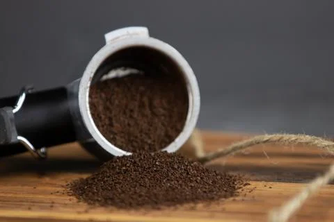 Coffee Grounds Stock-Fotos