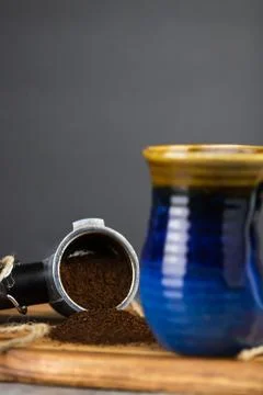 Coffee Grounds Stock Photos