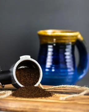Coffee Grounds Stock Photos